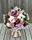 Букет цветов из: Альстромерии, Гвоздики, Розы и Хризантемы в Котовске