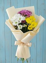 Букет цветов из:  Хризантемы в Котовске