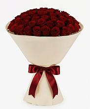 Букет 101 Бордовая роза Блэк Бакарра в Котовске