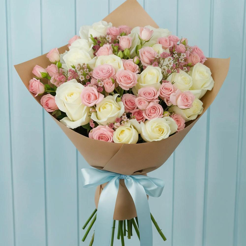 Букет цветов из: Розы в Котовске