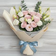 Букет цветов из:  Лизиантусы #REPLACE_PRED# Котовске