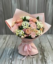 Букет цветов из:  Гвоздики, Розы и Хризантемы #REPLACE_PRED# Котовске