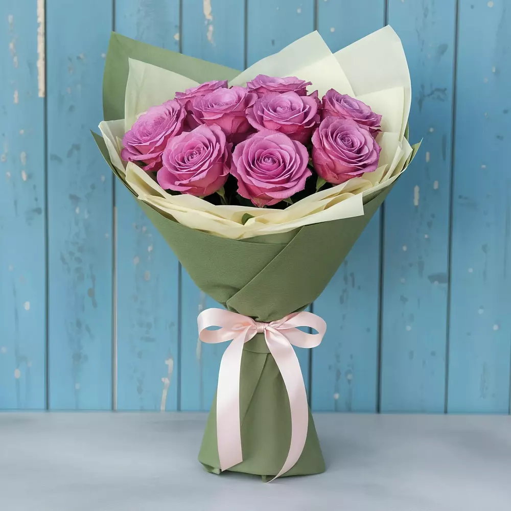 Букет Розы Фёрст Леди в Котовске