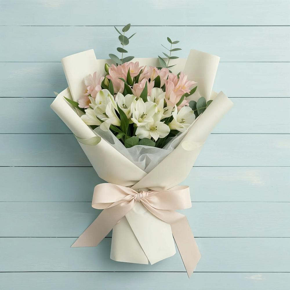 Букет цветов из: Альстромерии в Котовске