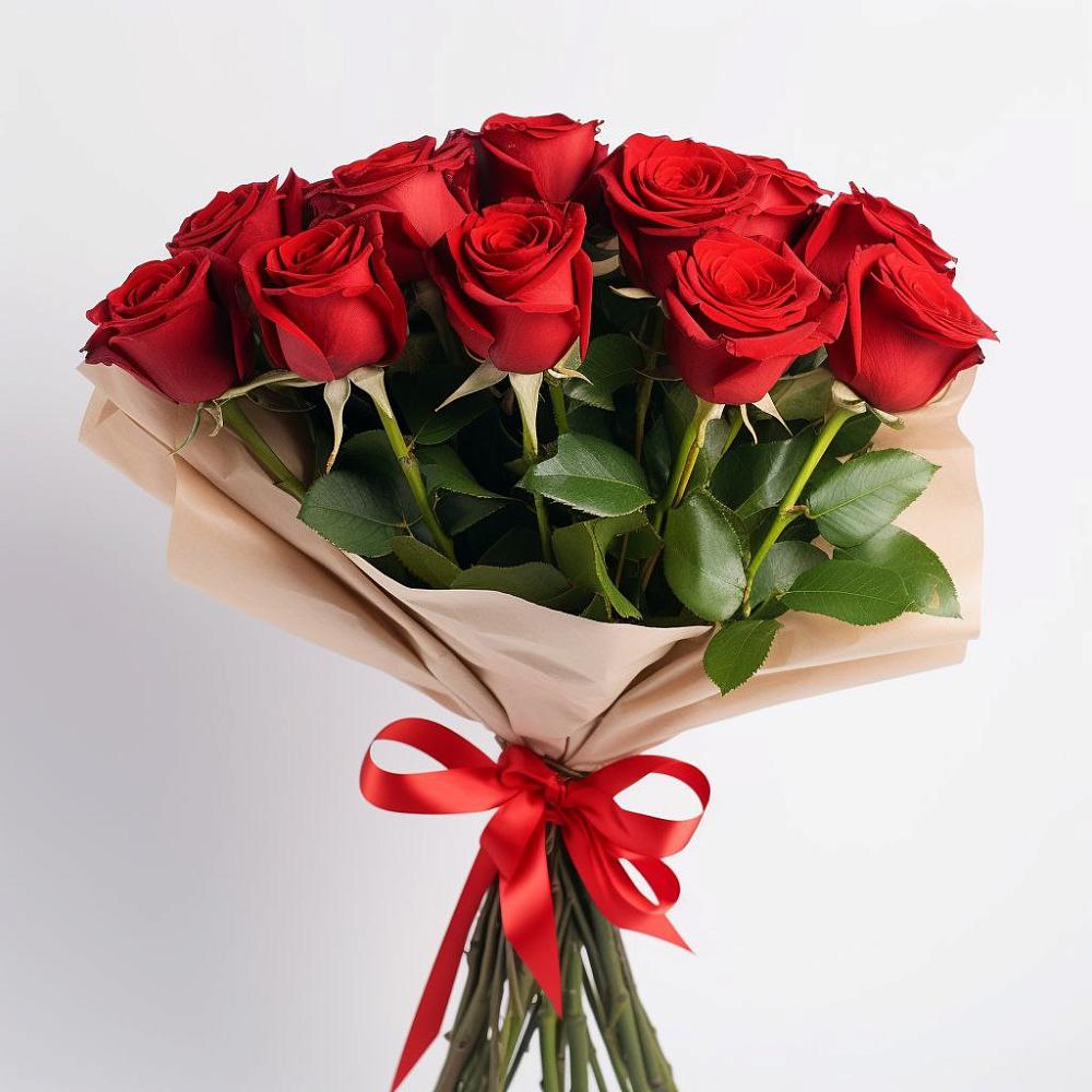 Букет 11 Красных роз Эдлесс Лав в Котовске